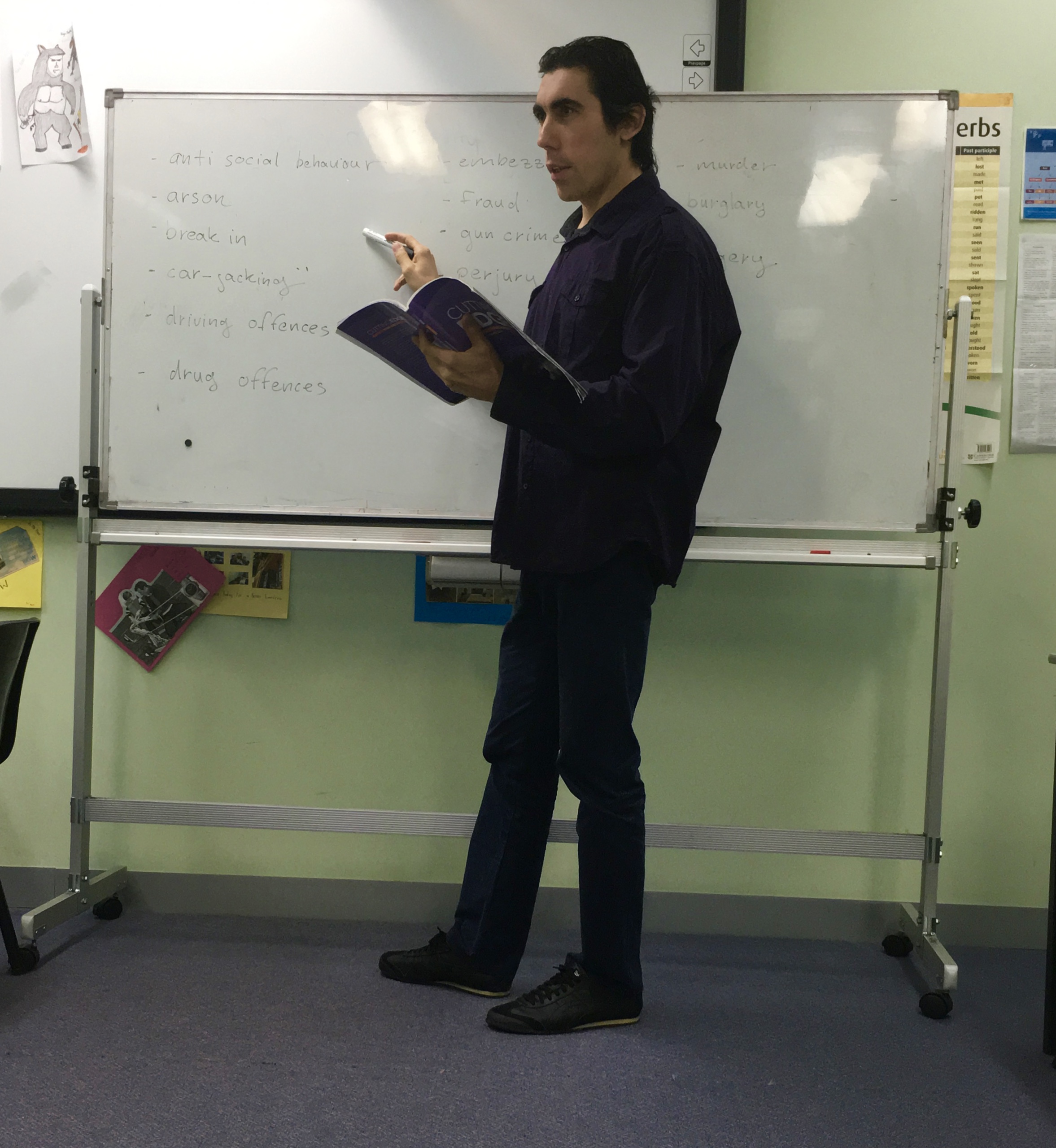Menzies School of Technology – angol tanszék, az egyik első munkahelyem